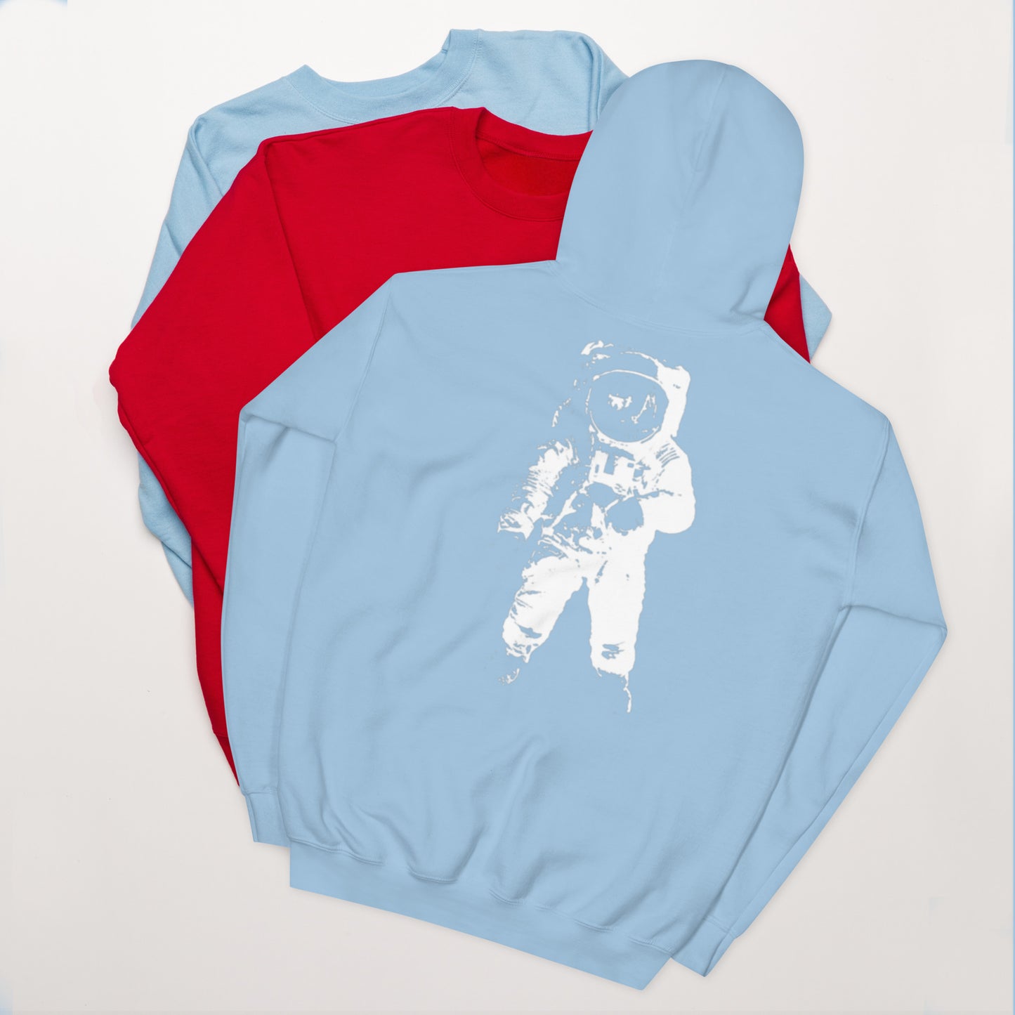 WLU Unisex Hoodie "Astronaut" - White Logo