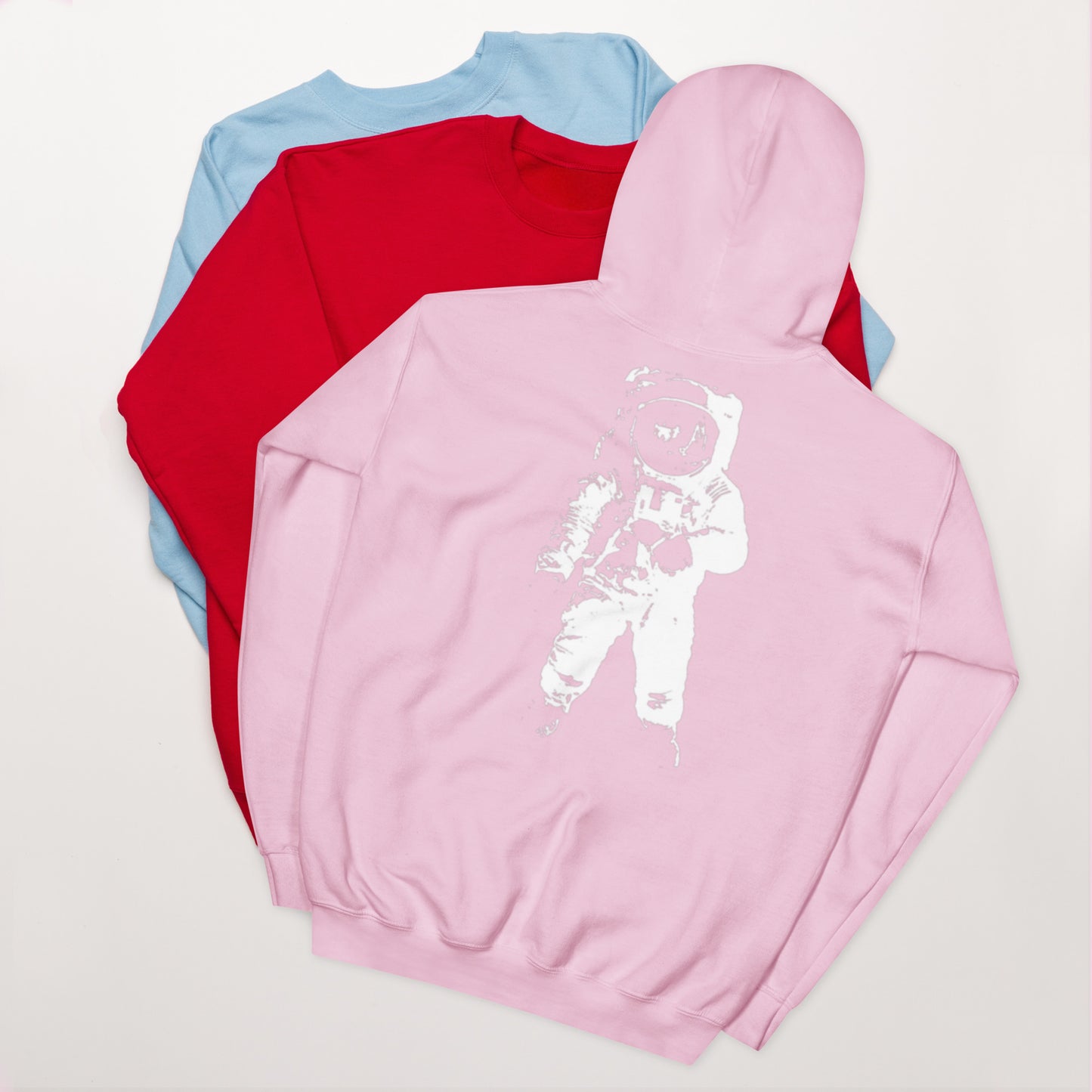 WLU Unisex Hoodie "Astronaut" - White Logo