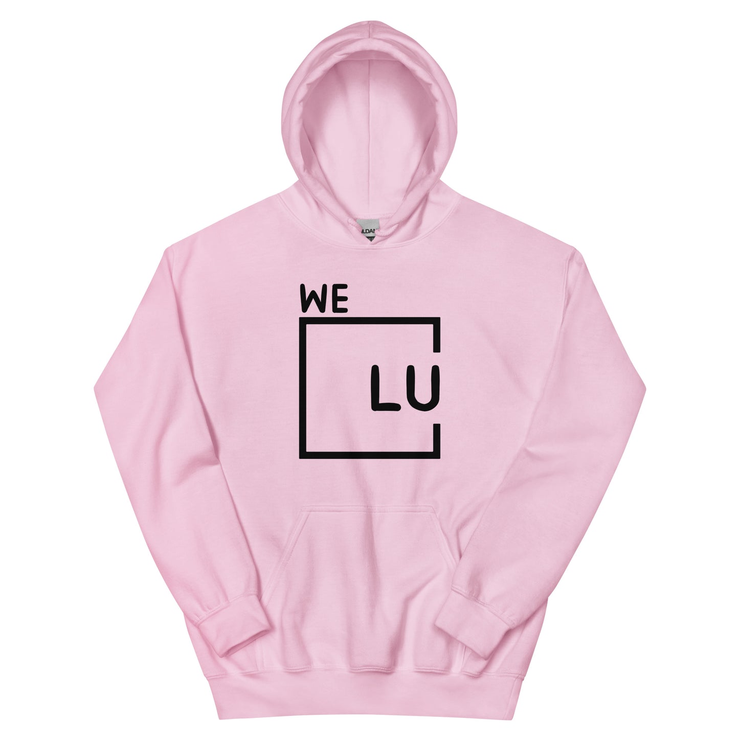 WLU Unisex Hoodie Basic - Black Logo