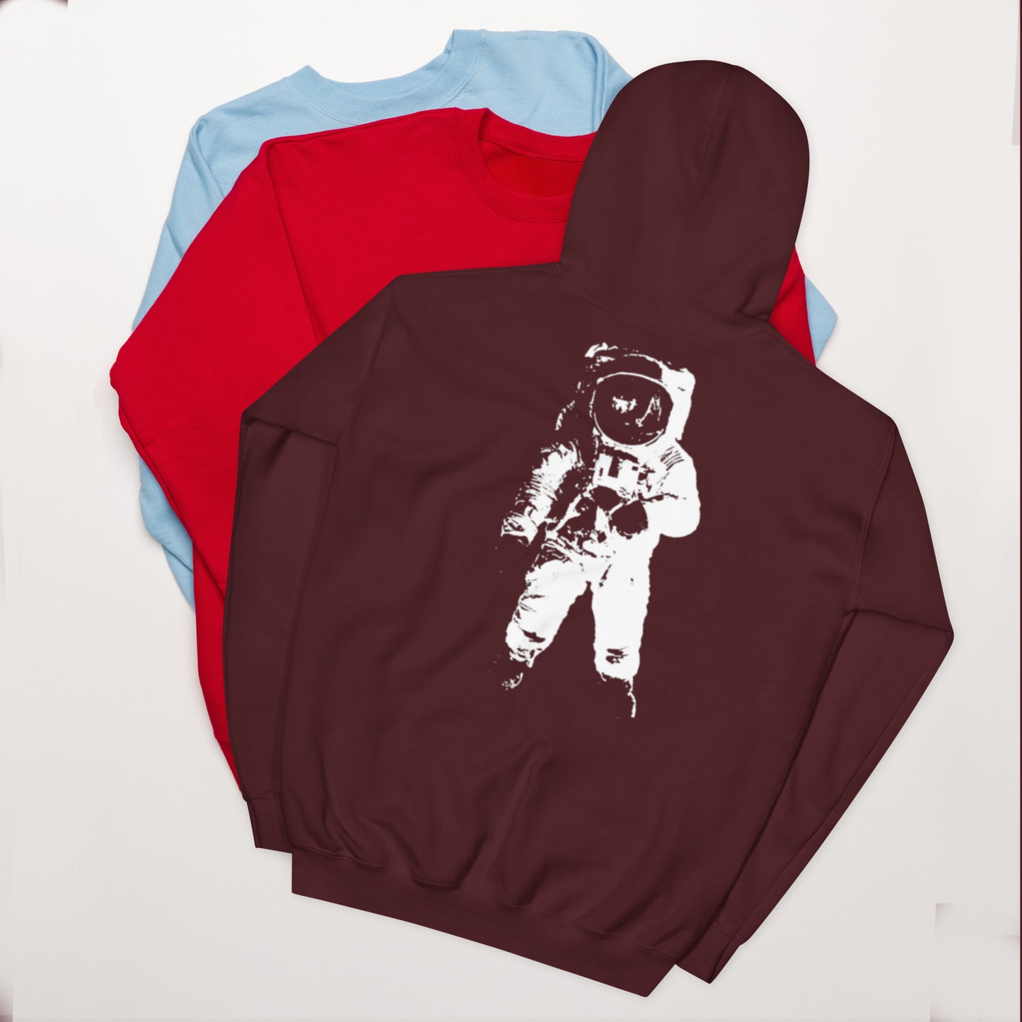 WLU Unisex Hoodie "Astronaut" - White Logo