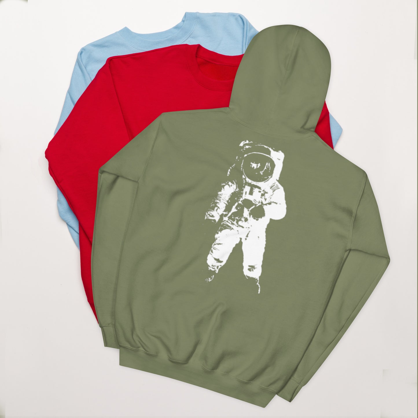 WLU Unisex Hoodie "Astronaut" - White Logo