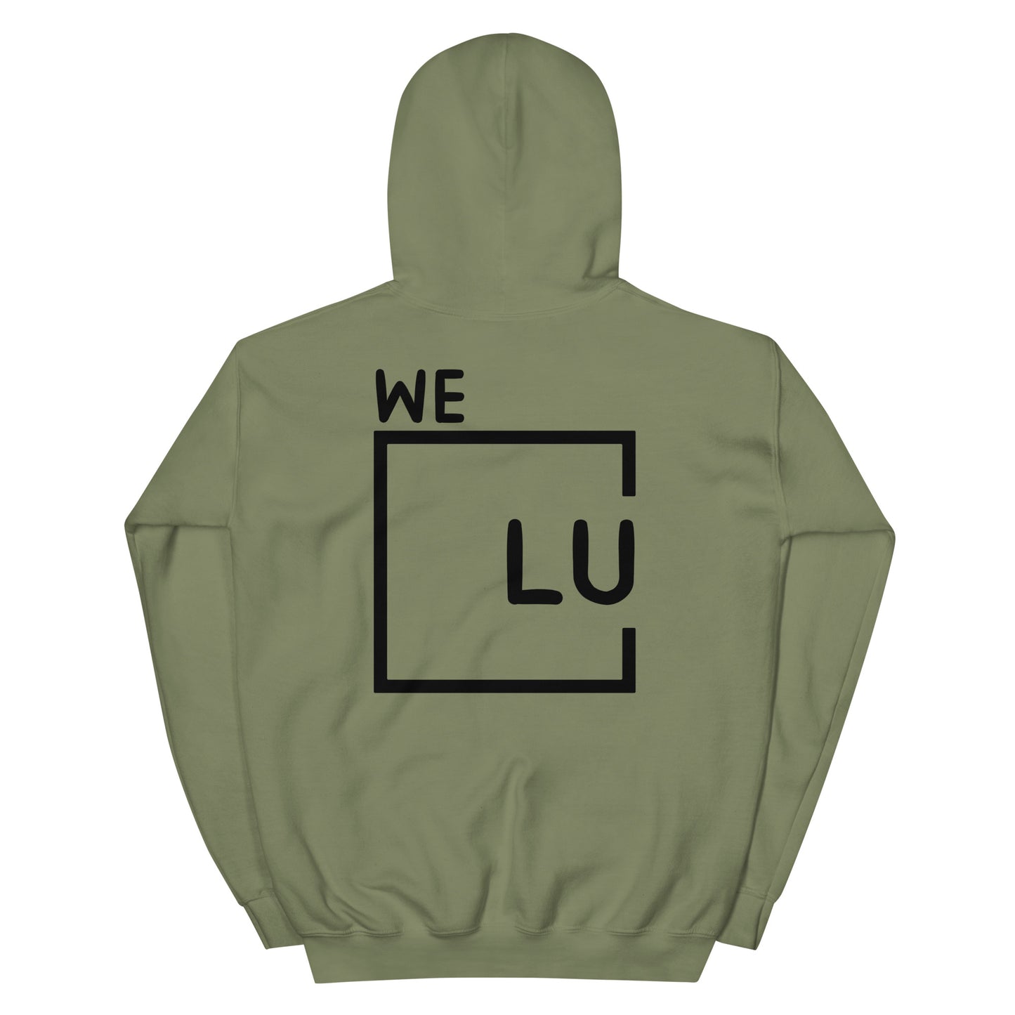 WLU Unisex Hoodie "Unbreakable" - Black Logo