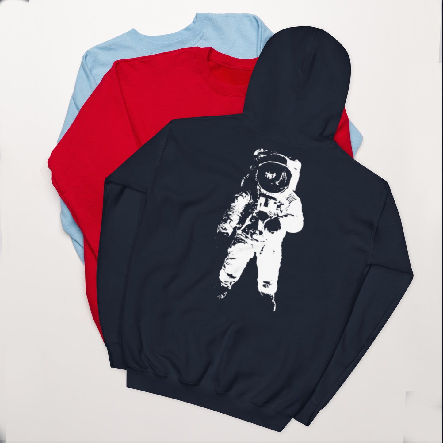 WLU Unisex Hoodie "Astronaut" - White Logo