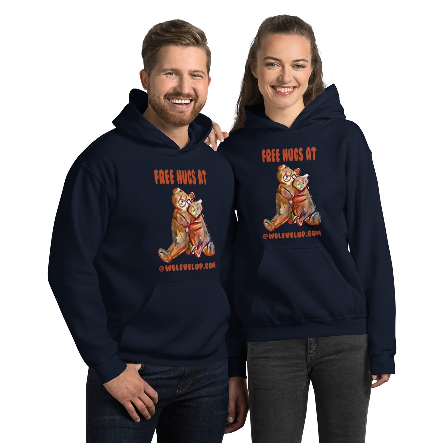 WLU Unisex Hoodie - "Bear Hug"