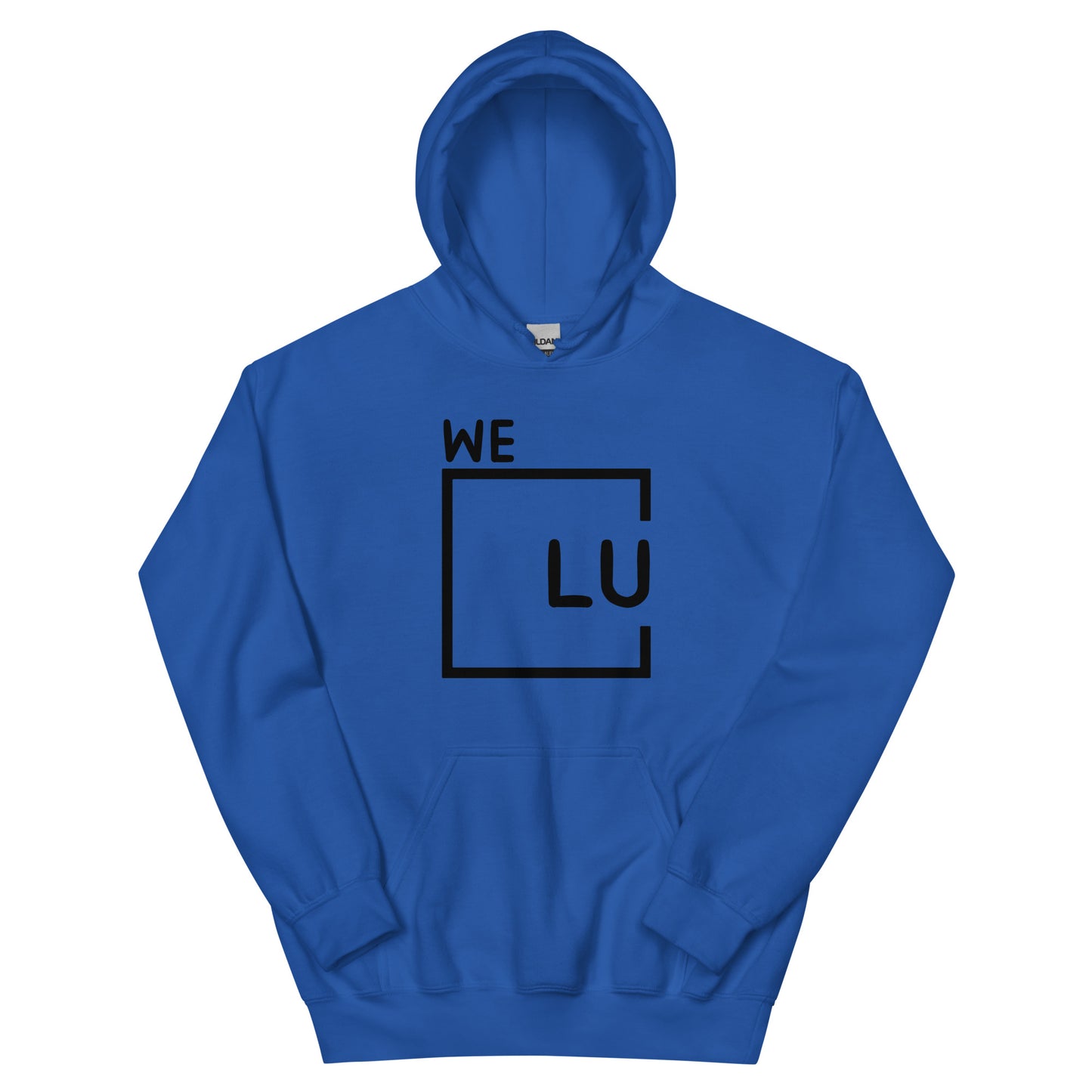 WLU Unisex Hoodie Basic - Black Logo