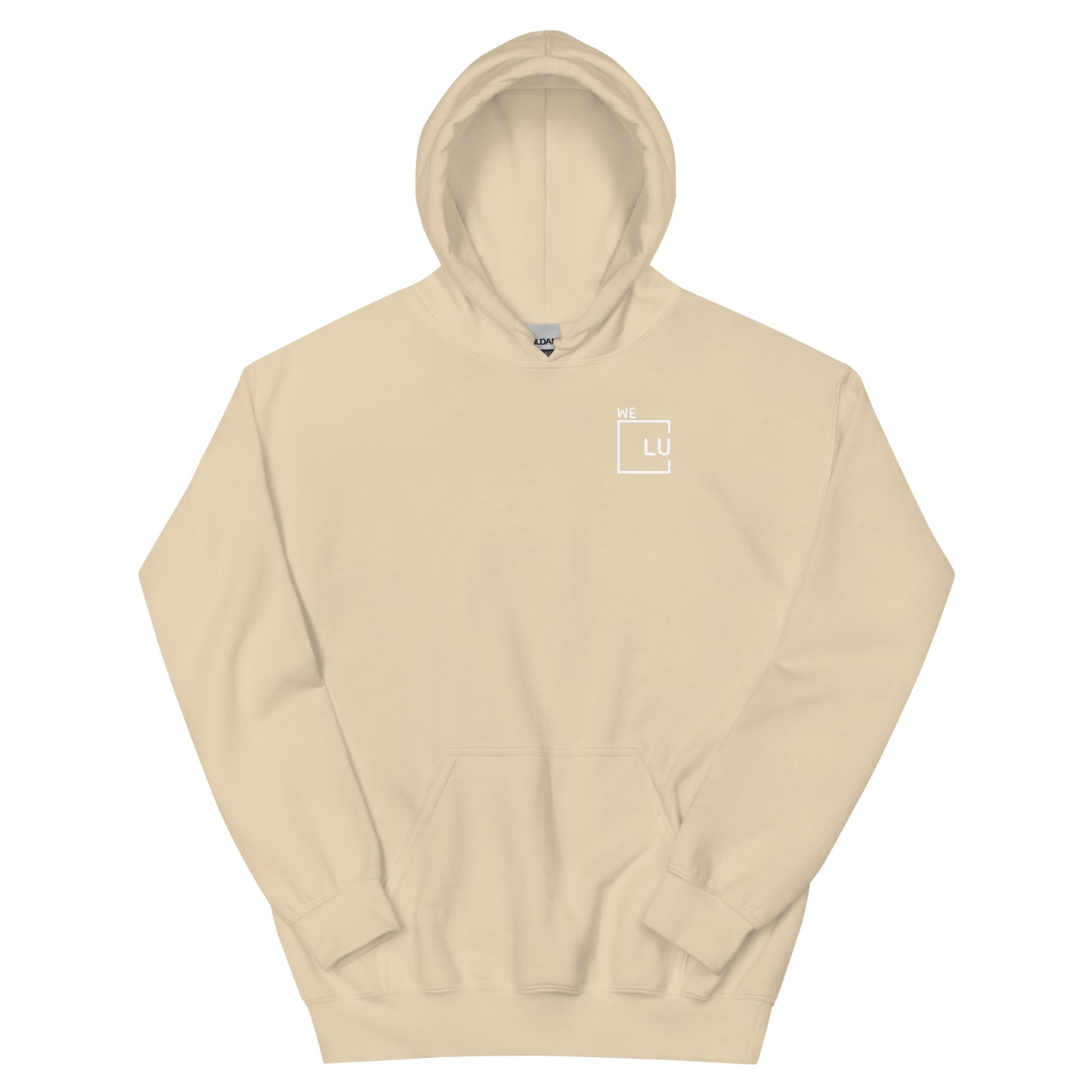 WLU Unisex Hoodie "Live Your Truth" - White Logo