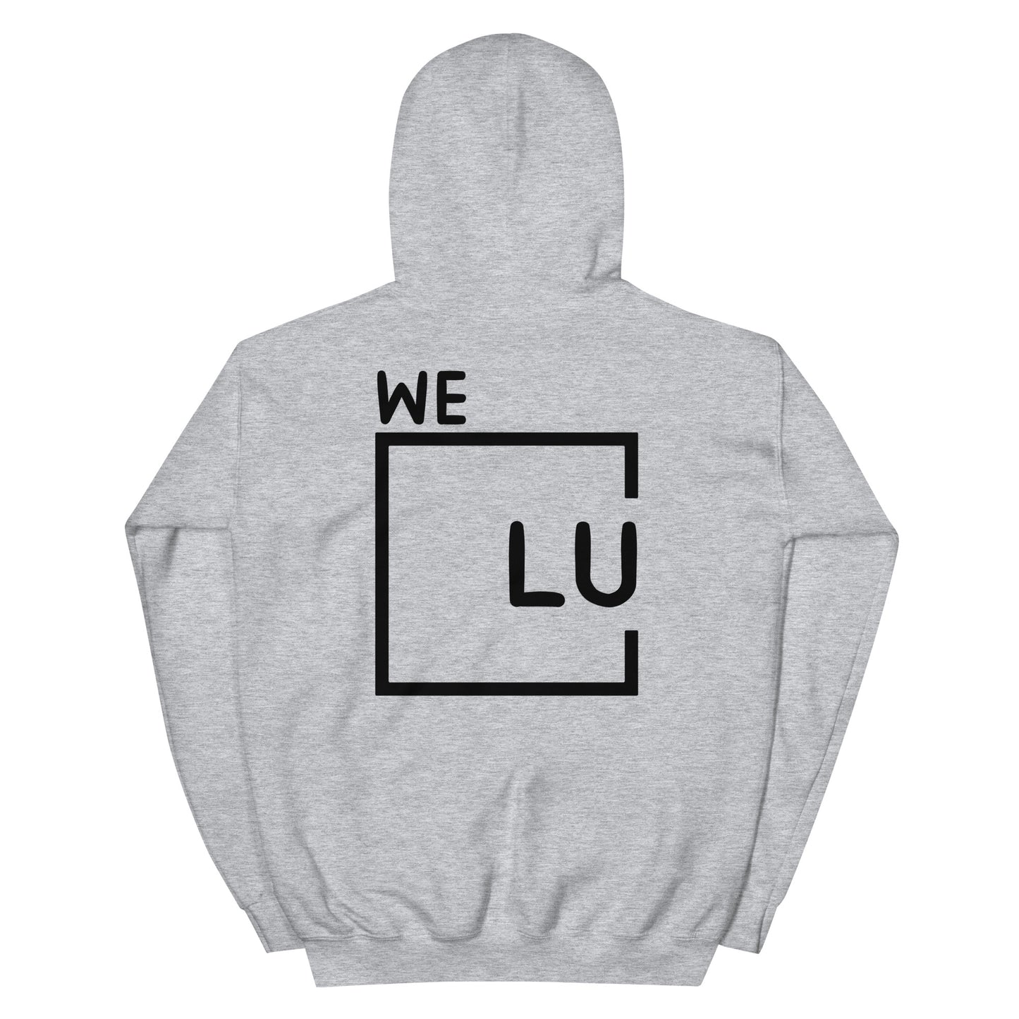 WLU Unisex Hoodie "Unbreakable" - Black Logo