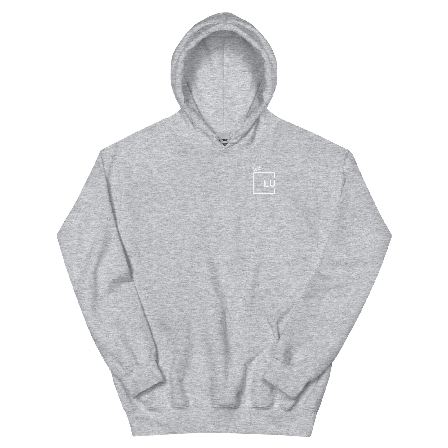 WLU Unisex Hoodie "Live Your Truth" - White Logo