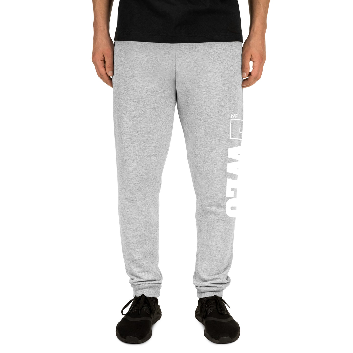 WLU Unisex Joggers - White Logo