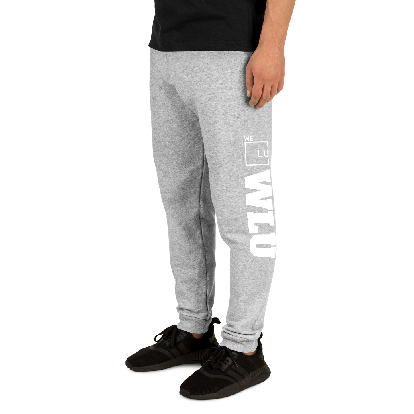 WLU Unisex Joggers - White Logo