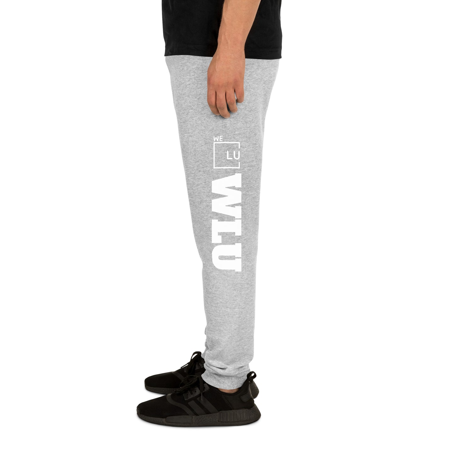 WLU Unisex Joggers - White Logo