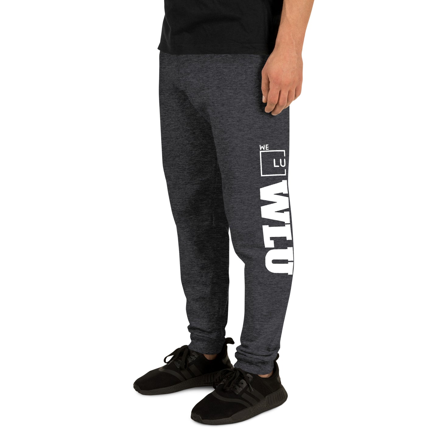 WLU Unisex Joggers - White Logo