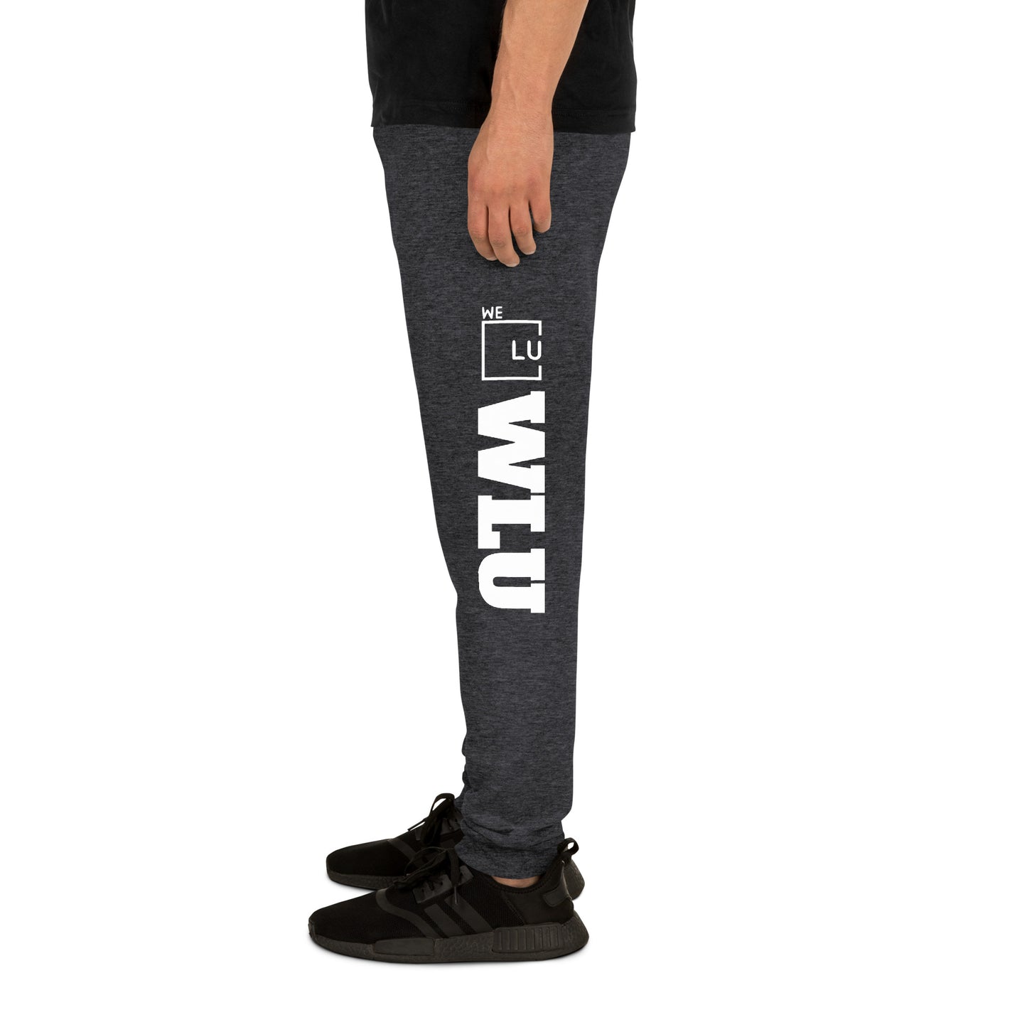 WLU Unisex Joggers - White Logo