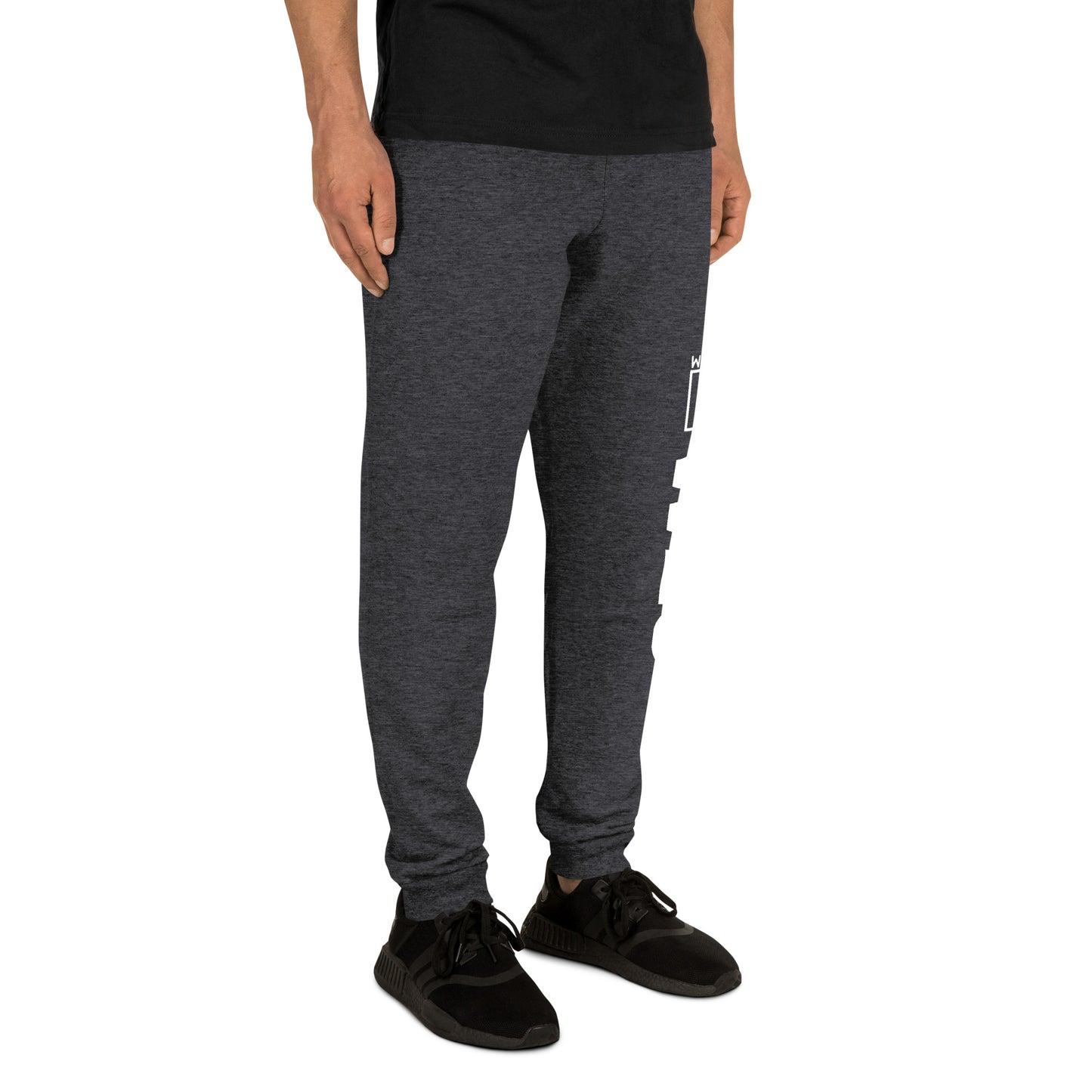 WLU Unisex Joggers - White Logo