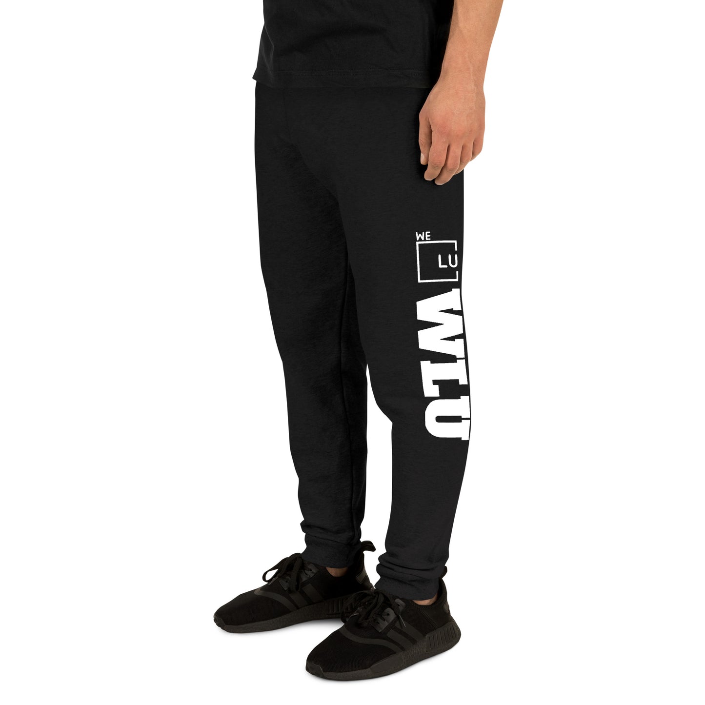 WLU Unisex Joggers - White Logo