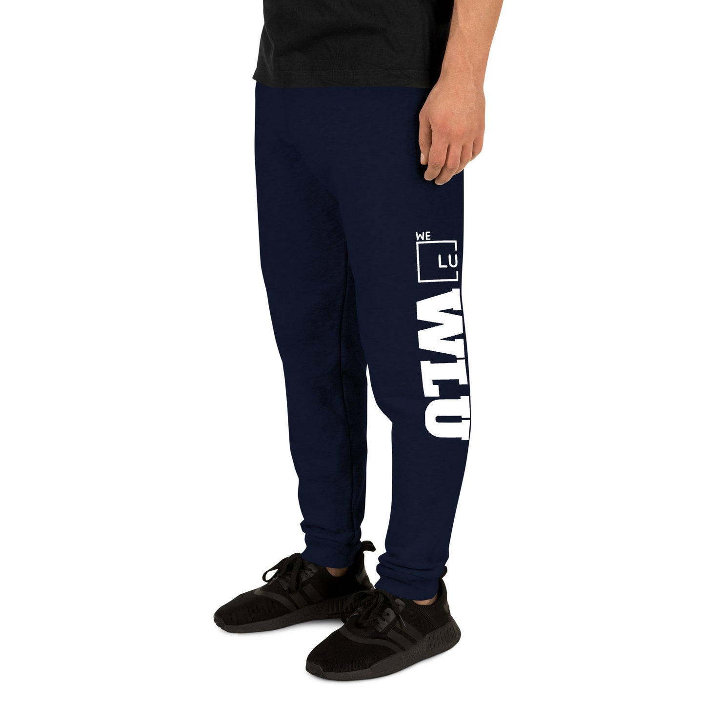 WLU Unisex Joggers - White Logo