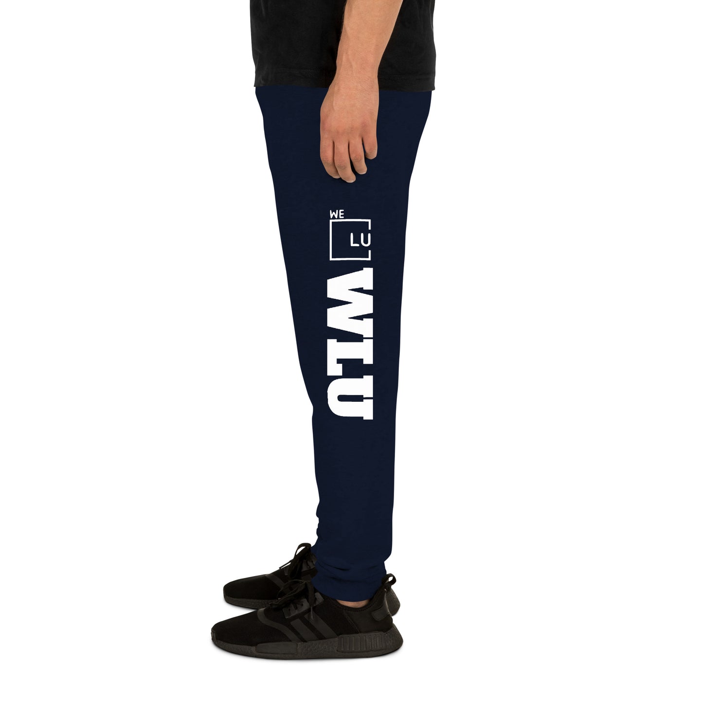 WLU Unisex Joggers - White Logo