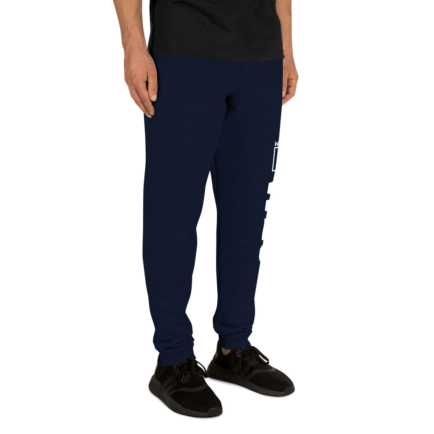 WLU Unisex Joggers - White Logo