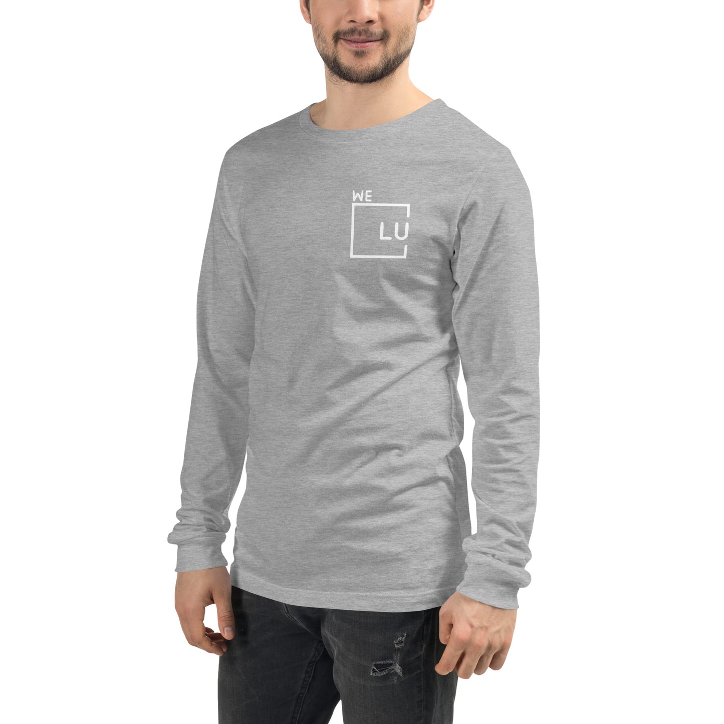 WLU Unisex Long Sleeve T-Shirt - White Logo