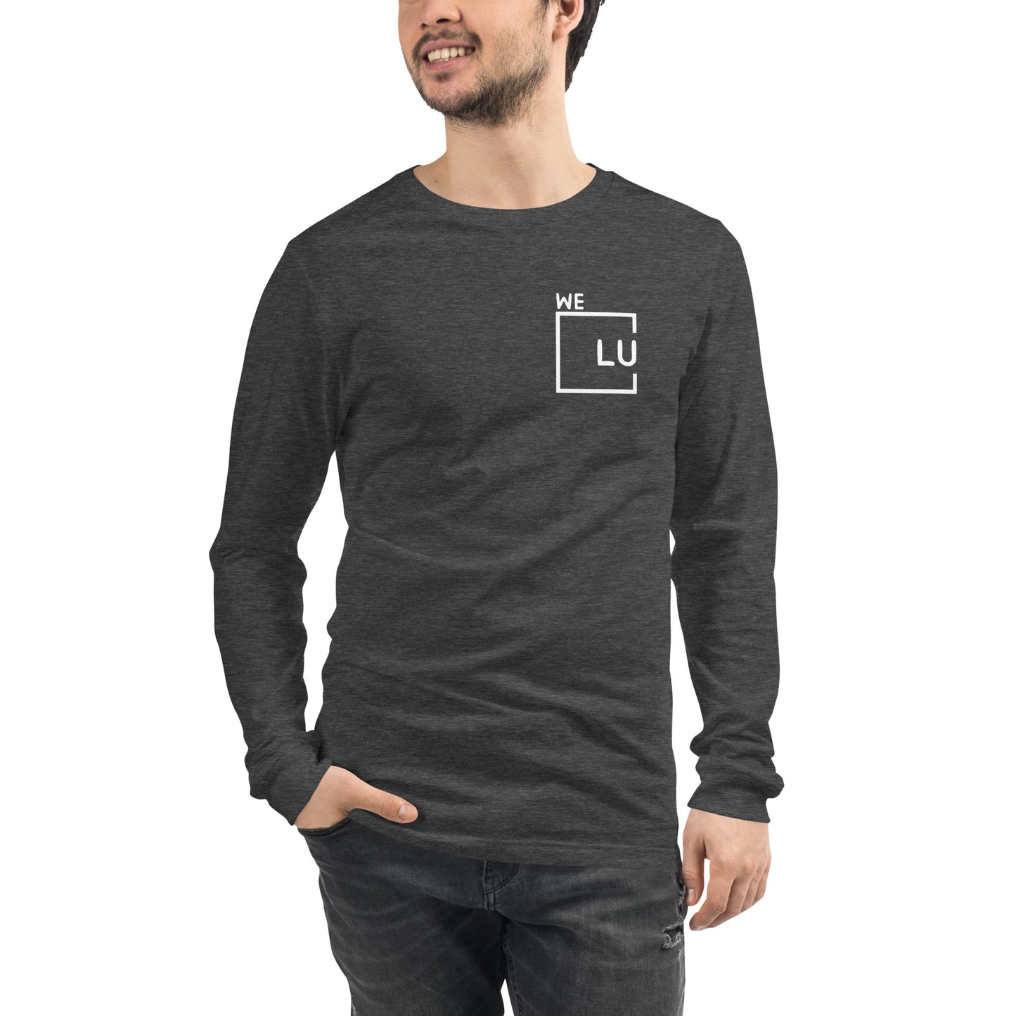 WLU Unisex Long Sleeve T-Shirt - White Logo