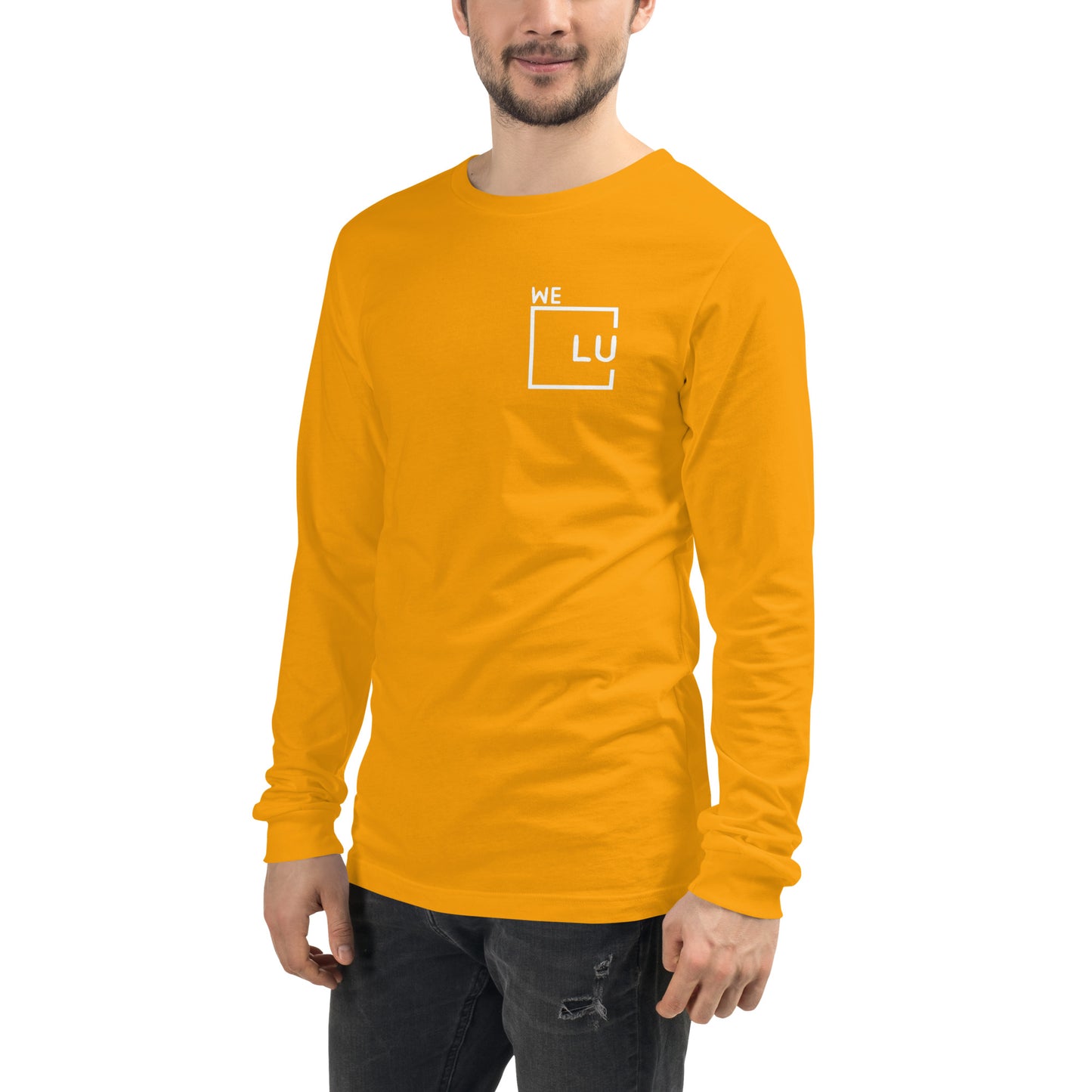 WLU Unisex Long Sleeve T-Shirt - White Logo