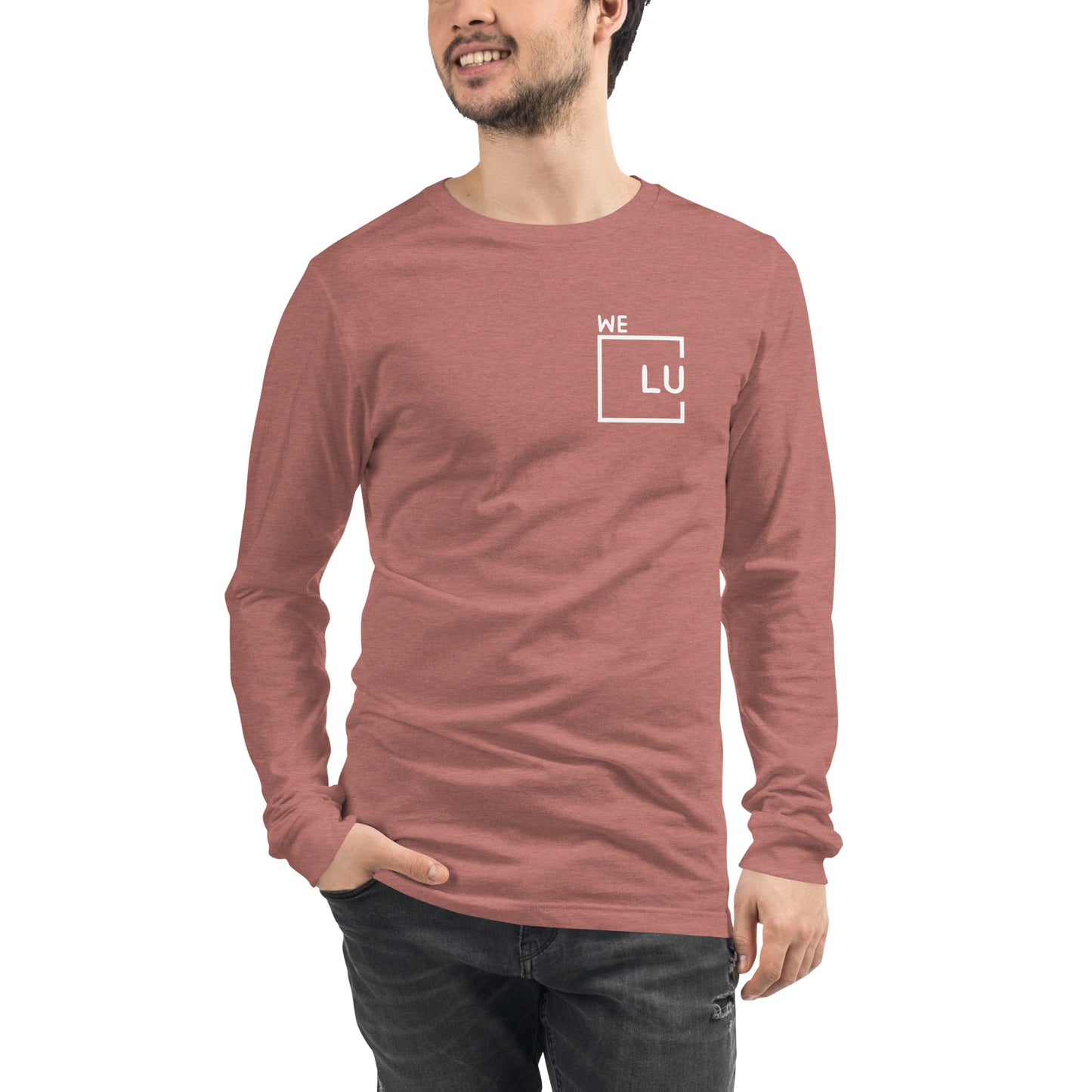 WLU Unisex Long Sleeve T-Shirt - White Logo