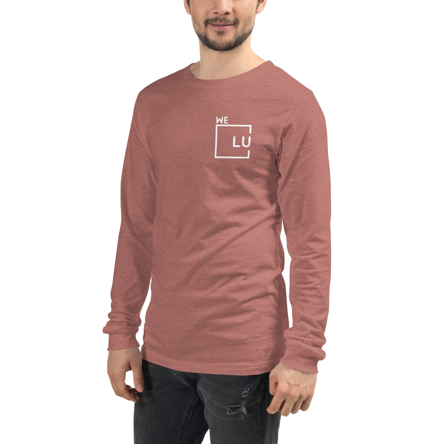 WLU Unisex Long Sleeve T-Shirt - White Logo