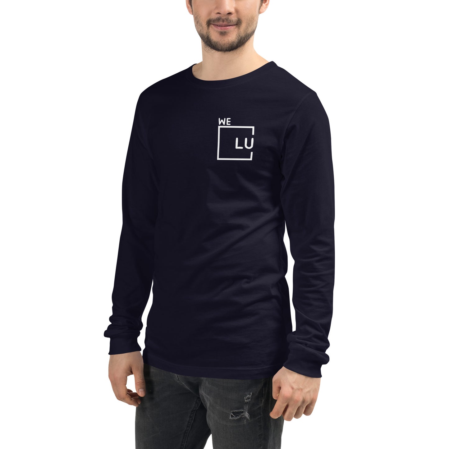 WLU Unisex Long Sleeve T-Shirt - White Logo