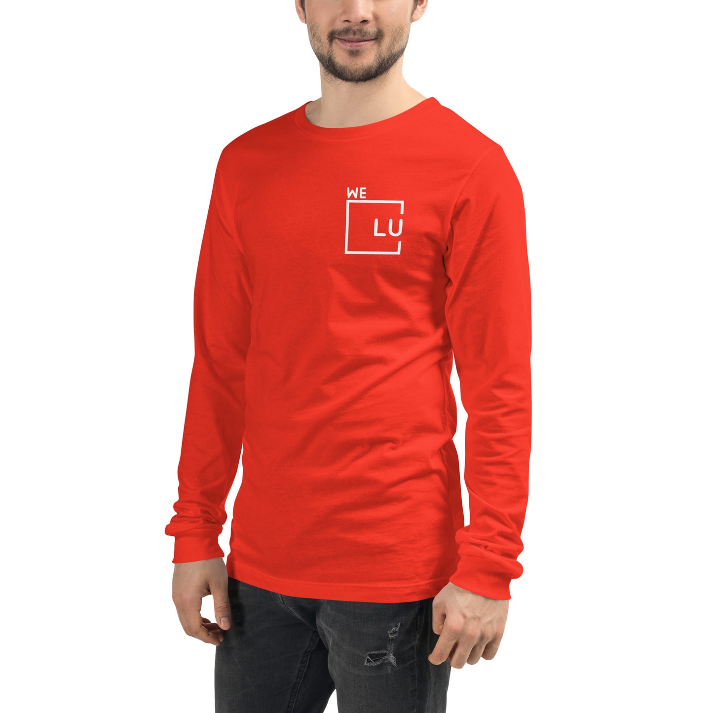 WLU Unisex Long Sleeve T-Shirt - White Logo