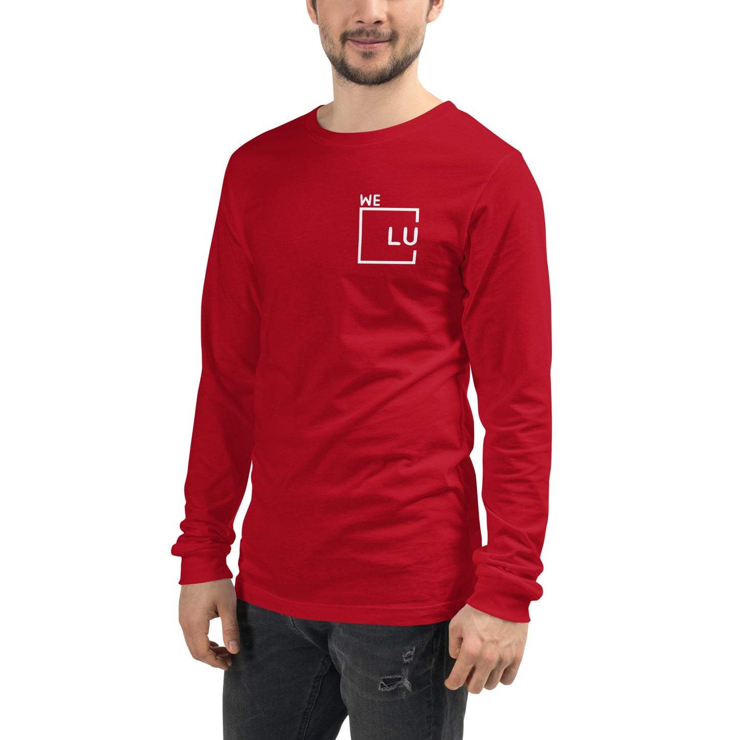 WLU Unisex Long Sleeve T-Shirt - White Logo