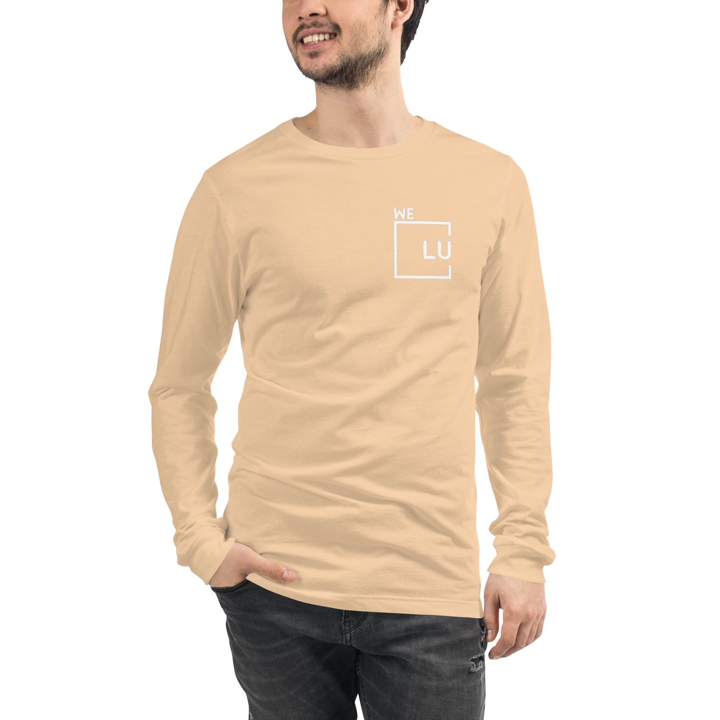 WLU Unisex Long Sleeve T-Shirt - White Logo