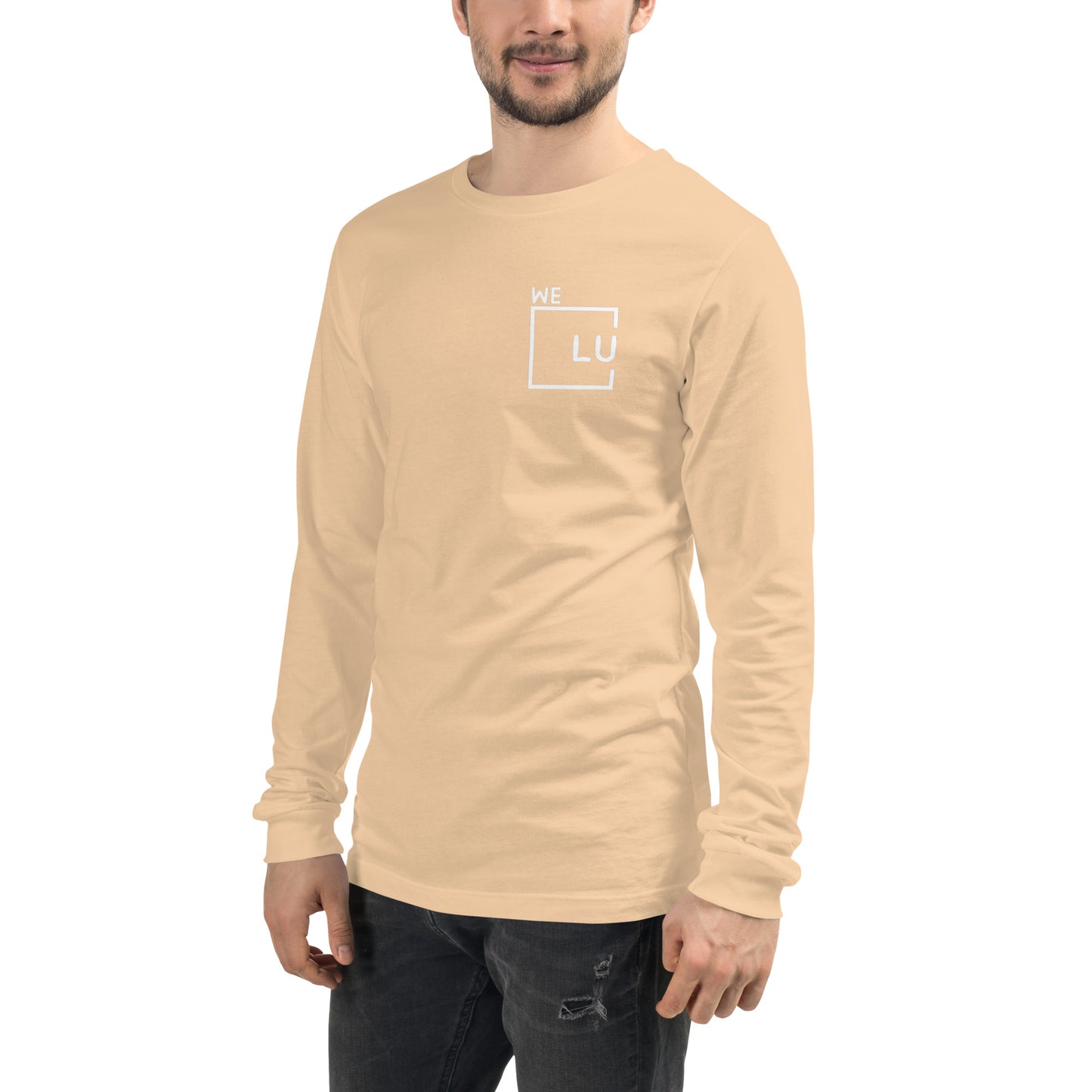 WLU Unisex Long Sleeve T-Shirt - White Logo