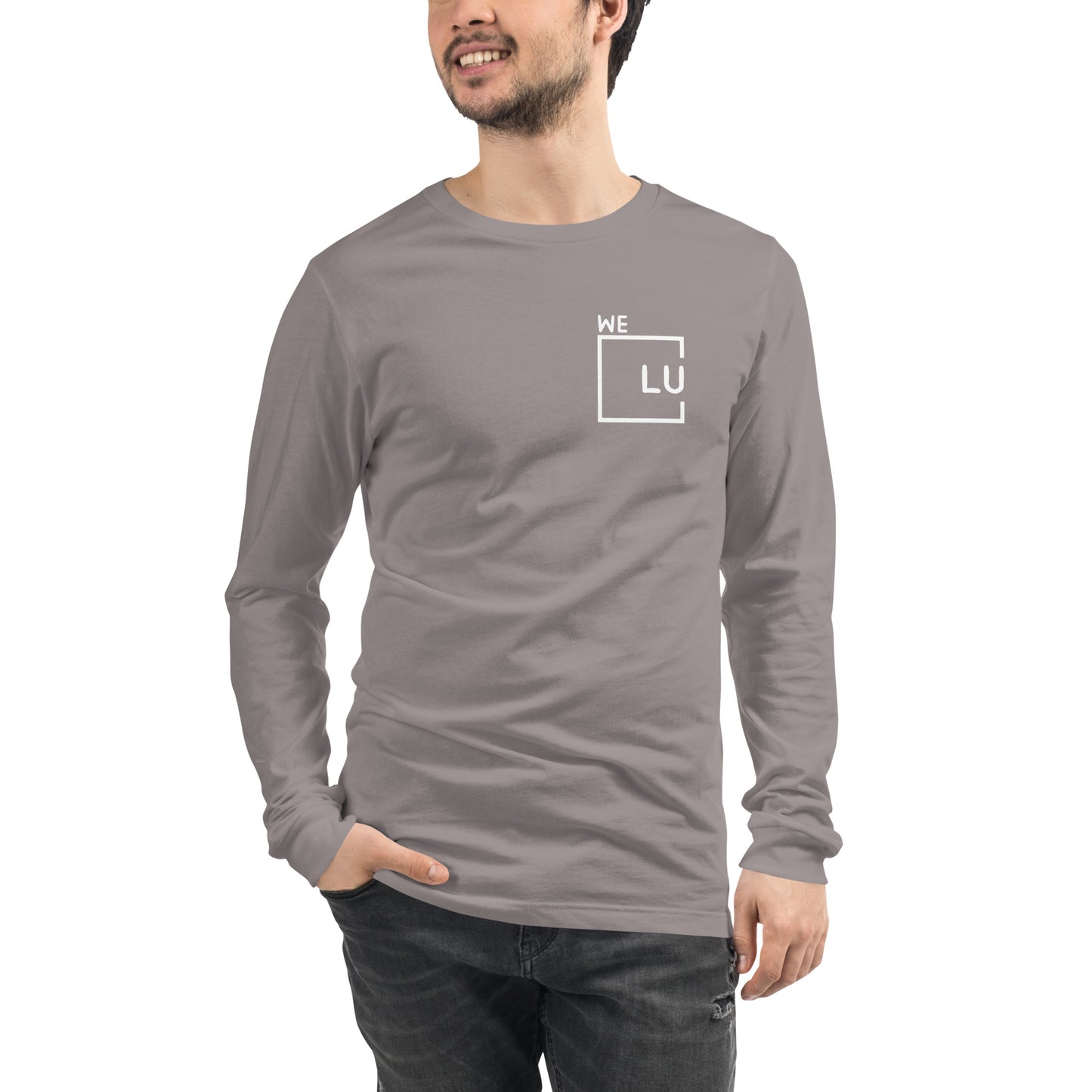 WLU Unisex Long Sleeve T-Shirt - White Logo