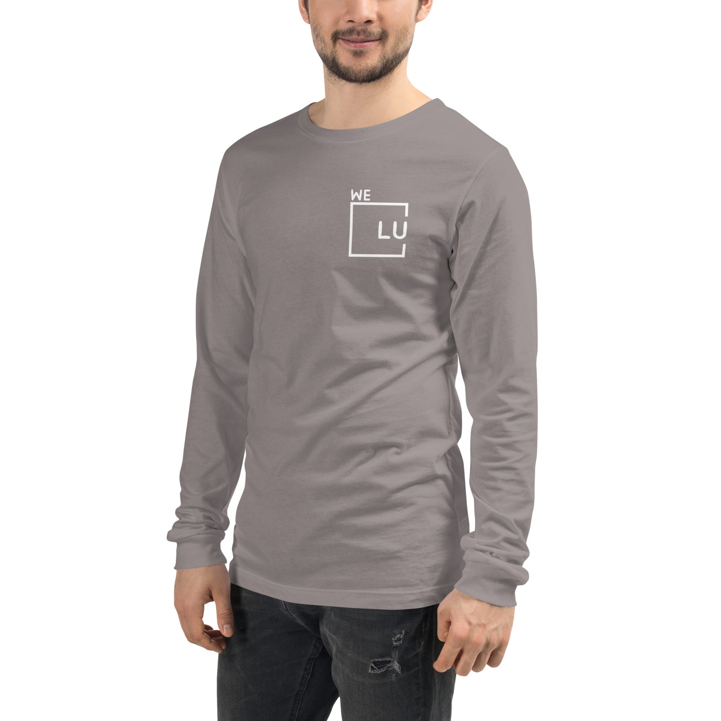 WLU Unisex Long Sleeve T-Shirt - White Logo