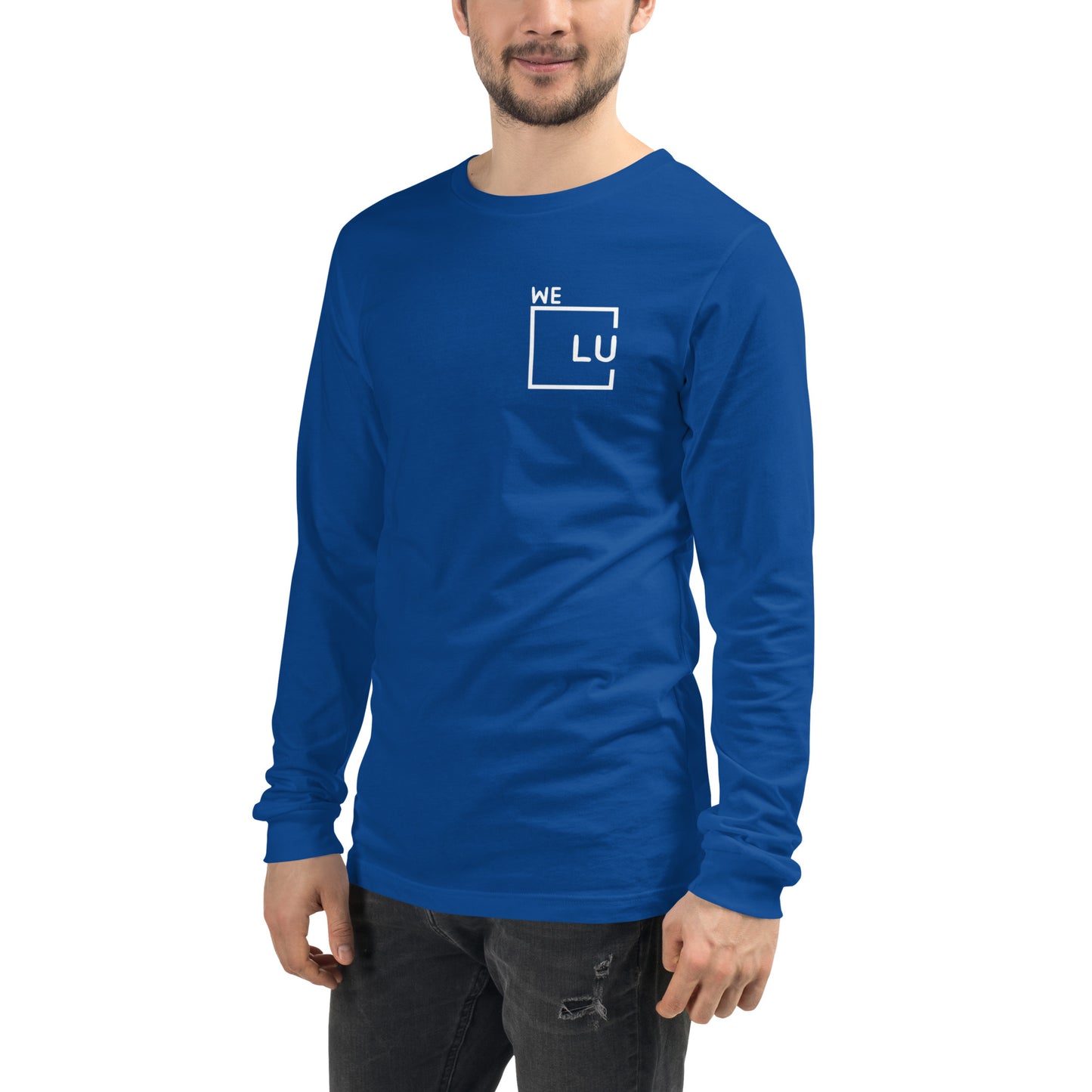 WLU Unisex Long Sleeve T-Shirt - White Logo